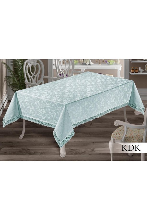 Kdk Model Kenar Güpürlü Masa Örtüsü Vip Kalite - 2