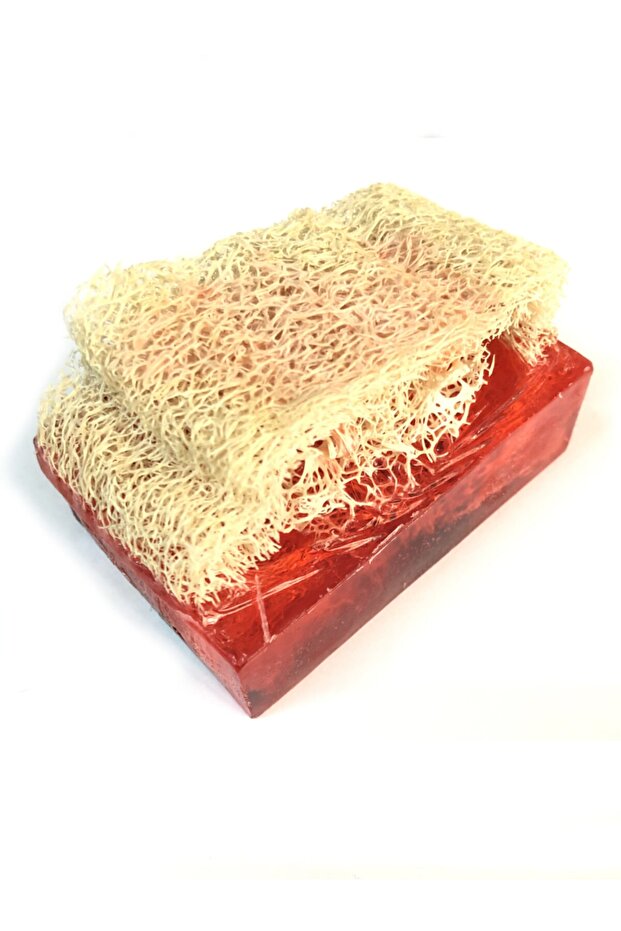 1973 100% Handmade Pumpkin Fiber Natural Soap-rose Soap