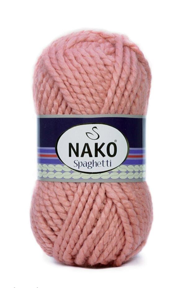 ( 5 Pieces ) Spaghetti 11613 Pink Hand Knitted Threads Vest Cardigan Thread Scarf Sweater Beanie Thread