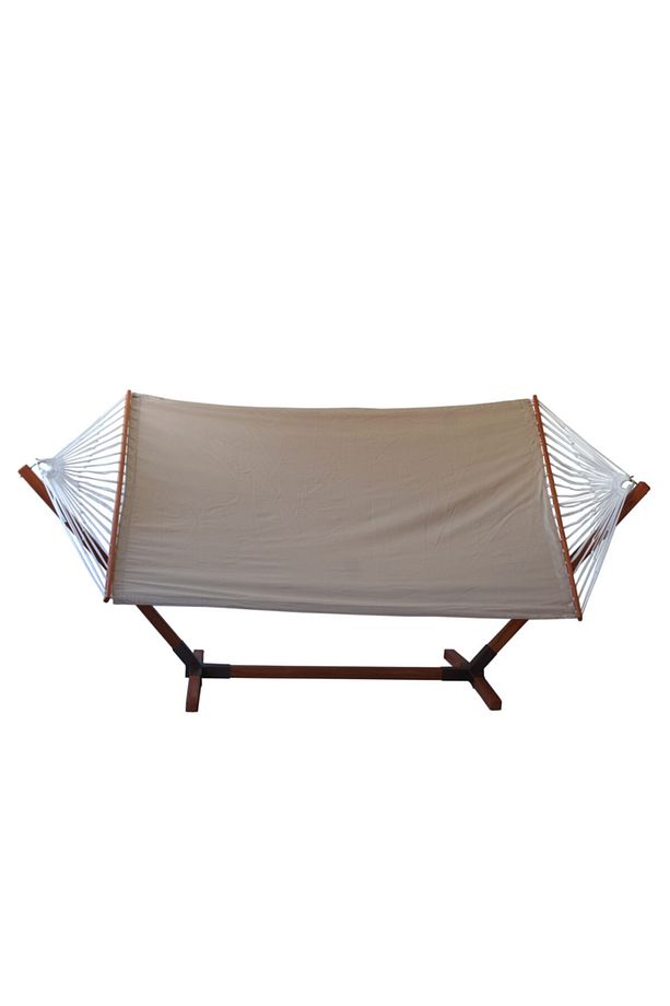 Çift Kişilik Ahşap Ayaklı Hamak Set - 4