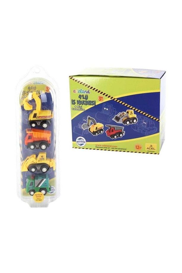 Oyuncak İş Makinesi 4"Lü 9673 - 1