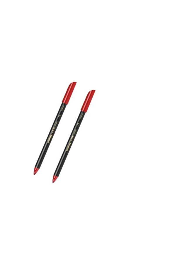 قلم رسم 1200 أحمر معدني 2 قطعة
