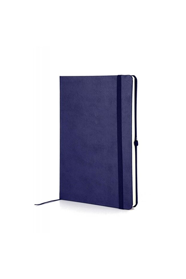 دفتر ملاحظات مطاطي مبطن بجلد حراري مقاس 13 × 21. غير مؤرخ