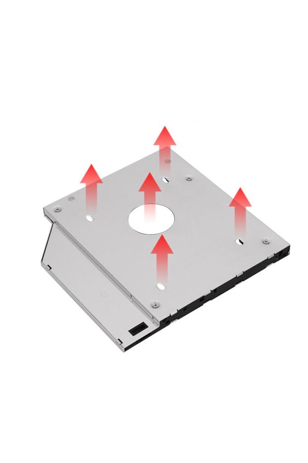 Hdd Ssd Kızak Caddy 9.5mm Harddisk Bağlama Aparatı - 2