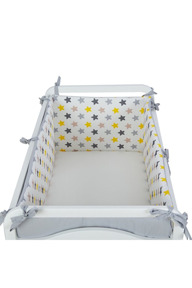 70x130 Side Protection Barrier for Cribs with Zipper 4 Pieces