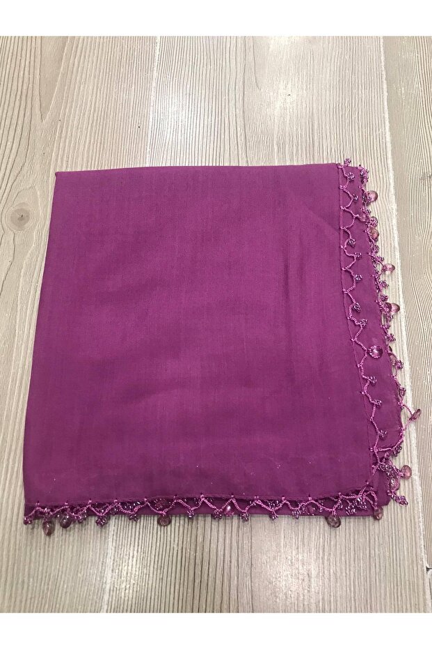 فوشيا لعبة الداما كتابات مطرزة بشكل عادي - 1