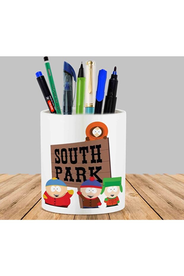 South Park Cactus Succulent Flower Pot Pen Holder