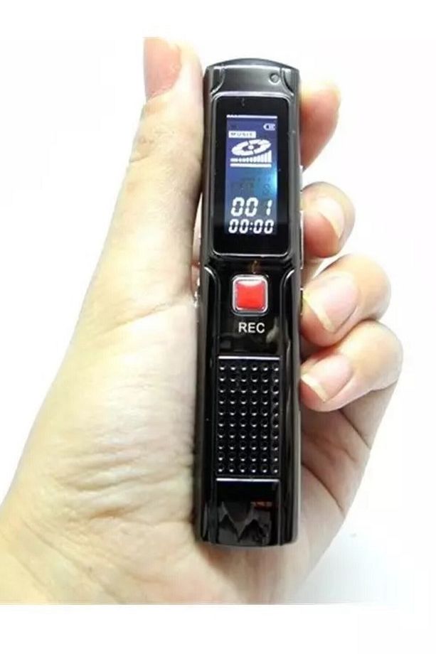 Hs-26 Profesyonel Dijital Voice Recorder Ses Kayıt Cihazı 8 Gb Mp3 Çalar Lcd Ekran - 2