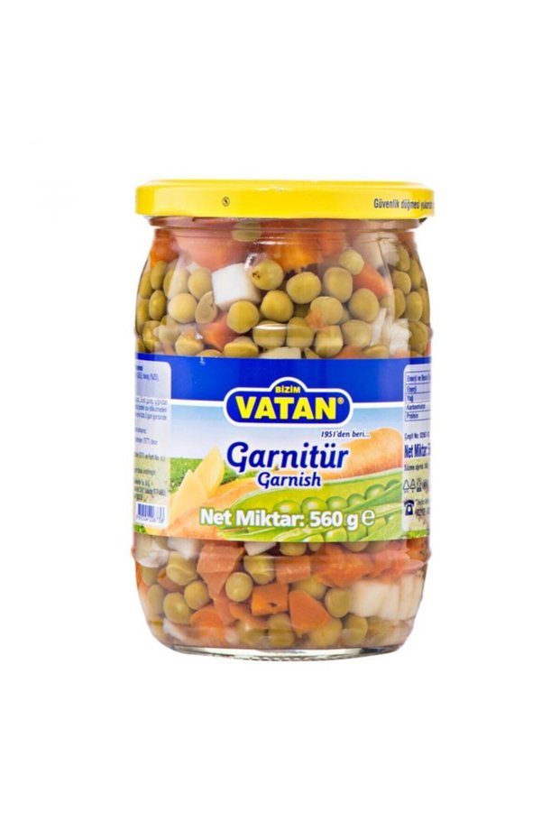 Garnitür Konservesi 560 Gr