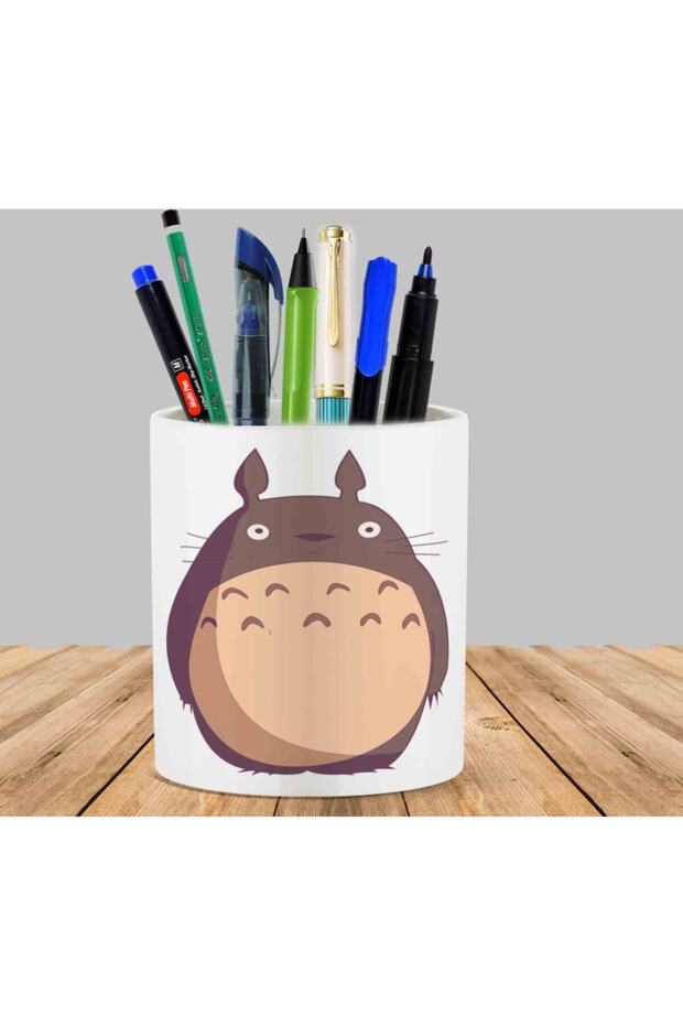 Totoro Animation Cactus Succulent Flower Pot Pen Holder