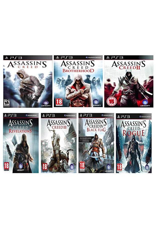 Ps3 Assasian Creed Full Set - 1