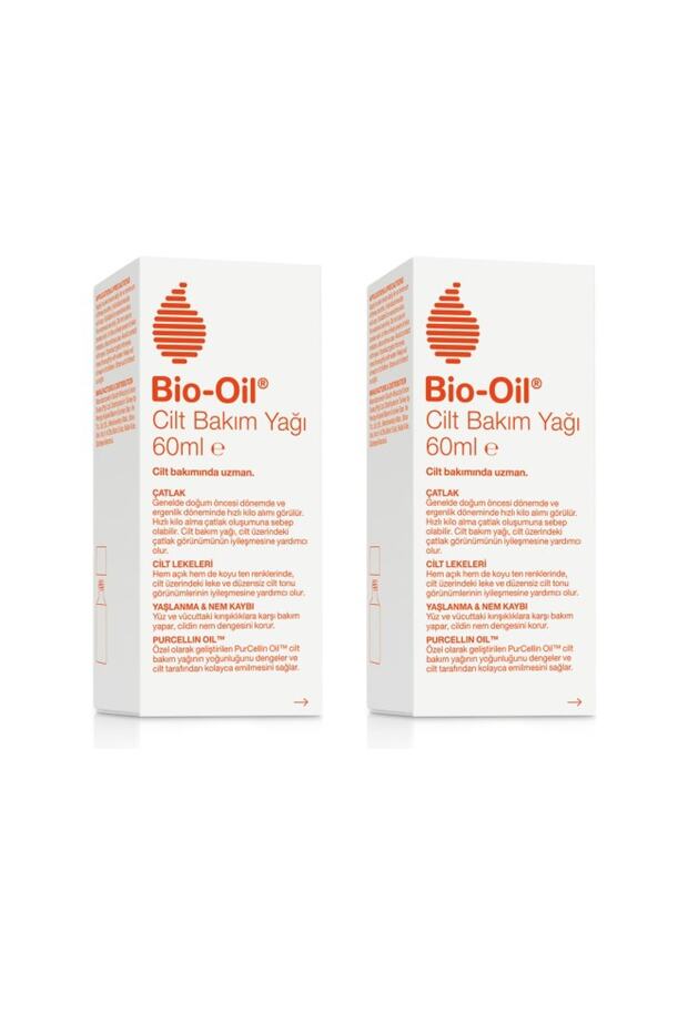 Anti-Stretch Mark Moisturizing Skin Care Oil 60 ml x2 Pieces