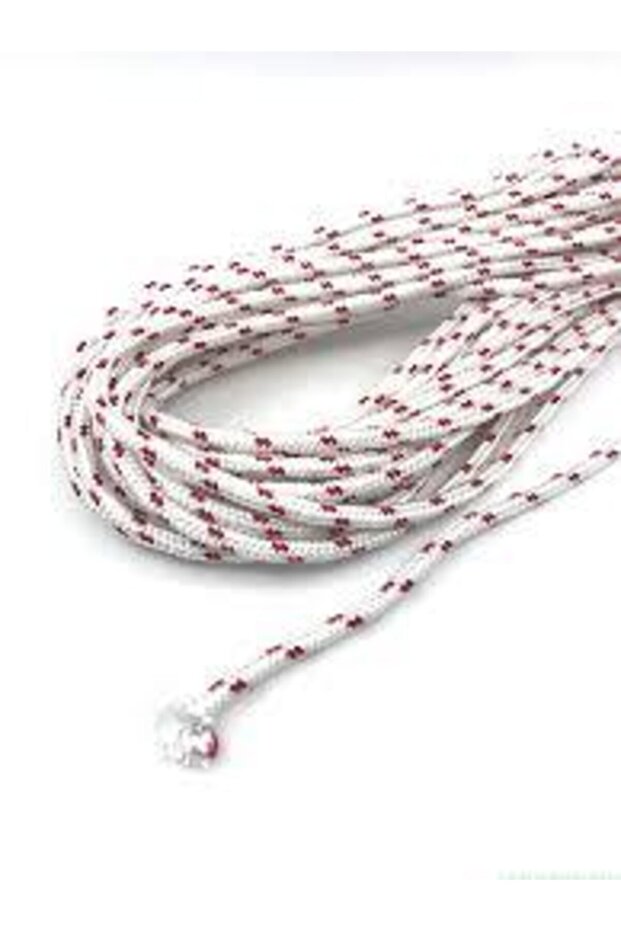 E-kandiş Tic. 10 Metre Polyester Örgülü Halat Statik Ip 4 Mm - 2