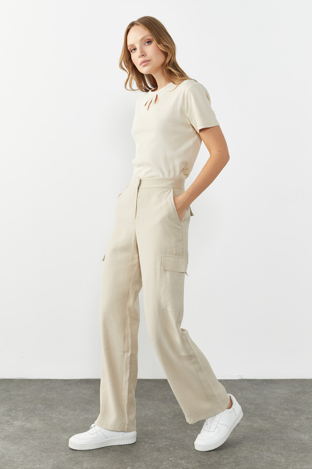 Kargo Ceplı Pantolon - 4