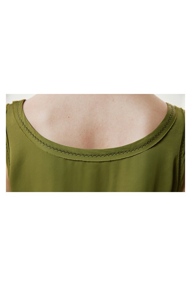 Kroşeta Dikişli Bluz - 6