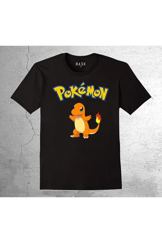 Pokemon Charizard Çalizart T-Shirt Kids T-Shirt