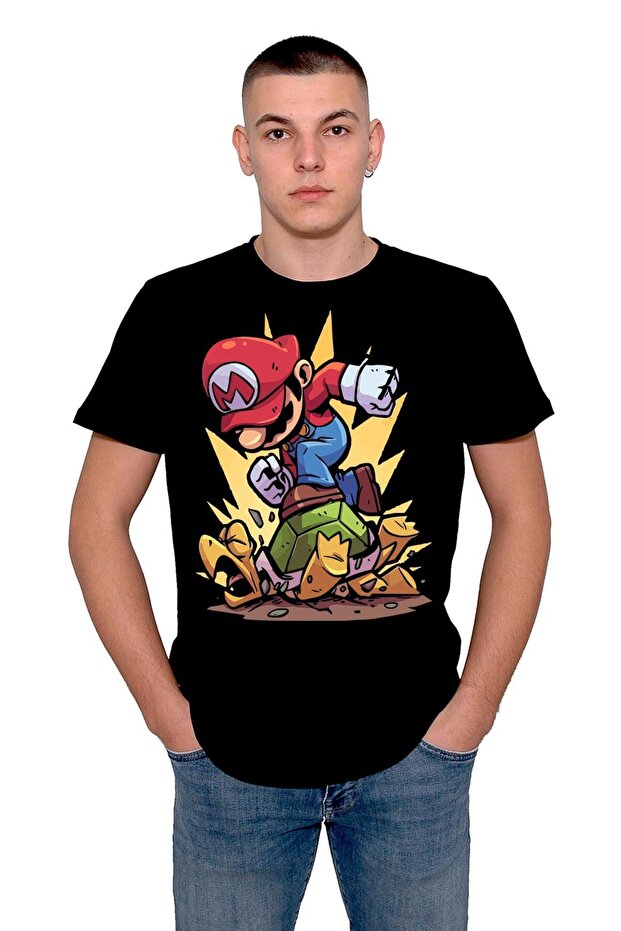 Super Mario Game Ateri Winner T-Shirt Unisex T-Shirt