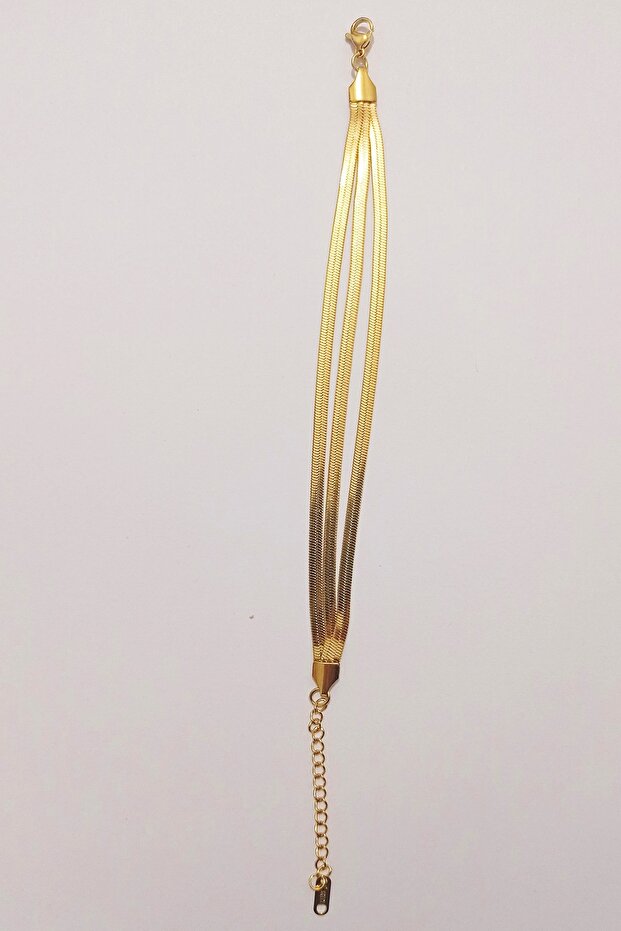 Stainless Non-Tarnish Triple Bracelet Adds Value to Your Style