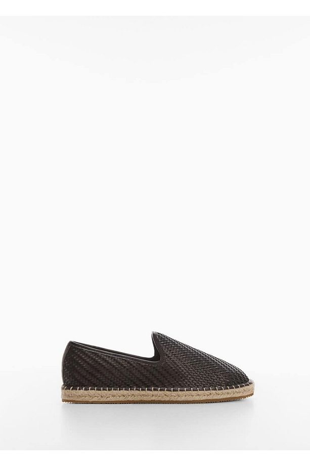 Örgü Desenli Jüt Espadril - 2