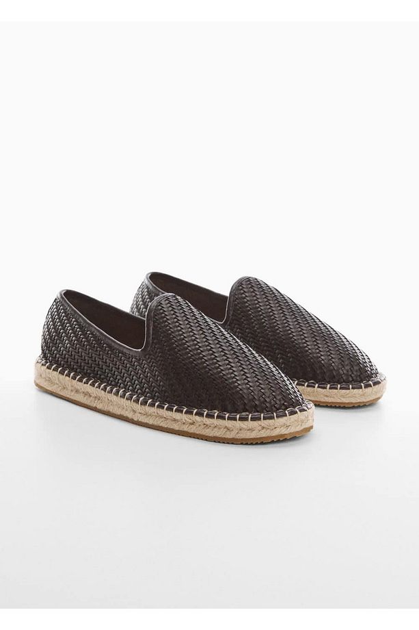 Örgü Desenli Jüt Espadril - 1