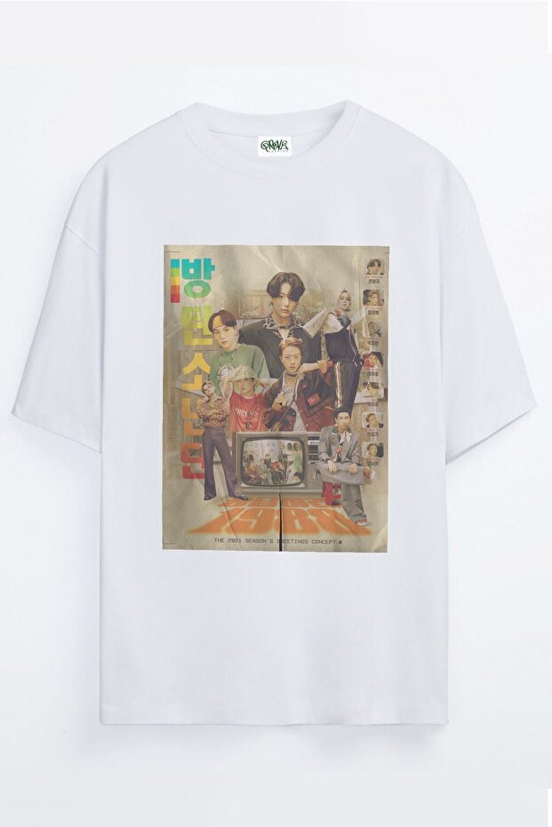 Army Bts Printed Unisex Oversize T-shirt