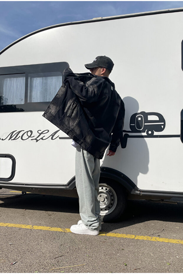 Batik Yıkamalı Ceket - 4