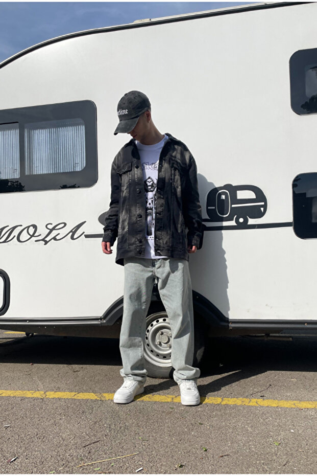 Batik Yıkamalı Ceket - 3