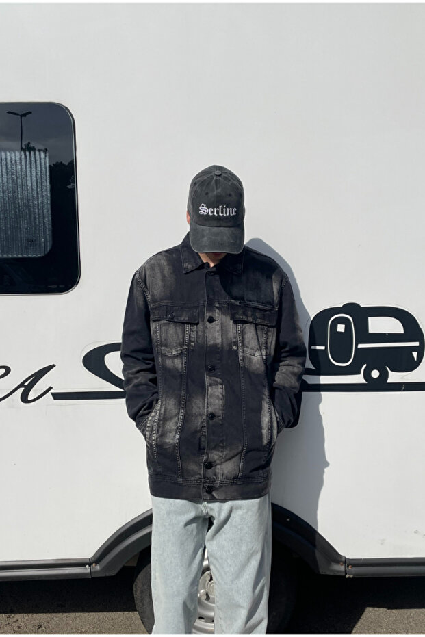 Batik Yıkamalı Ceket - 7