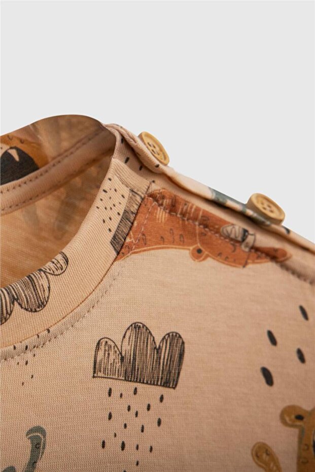 Baskılı T-shirt - 3