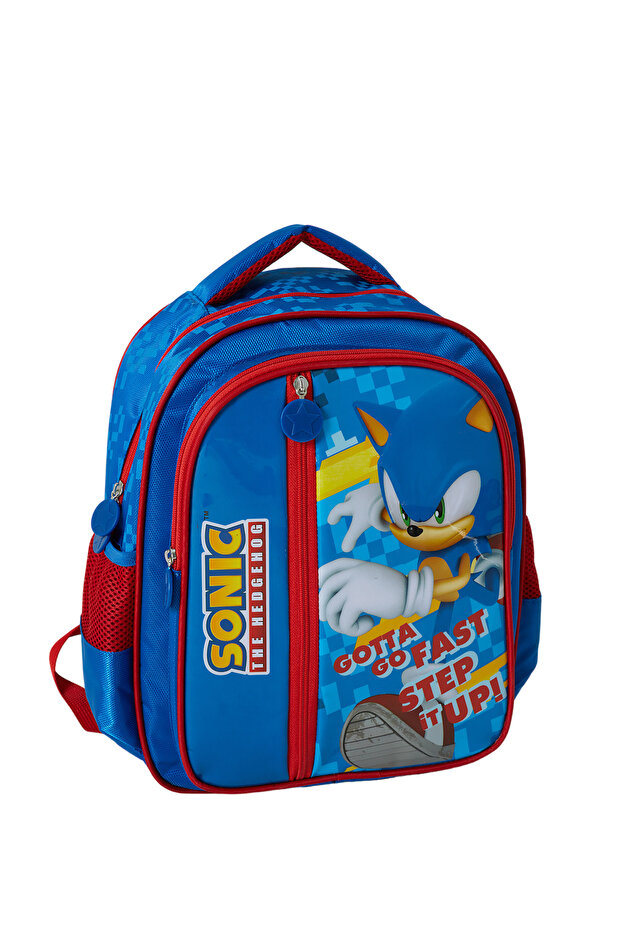 Blue Boys' Backpack 2051 SONIC SCHOOL BAG