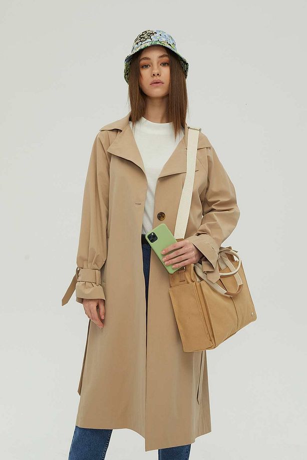 STD Kanvas Everyday Bag Camel Klasik - 3