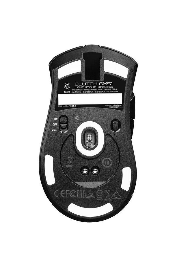 GG CLUTCH GM51 LIGHTWEIGHT WIRELESS GAMING MOUSE MAX 26000 DPI OPTIK SENSOR 7KEY WITH WHEEL RGB - 3