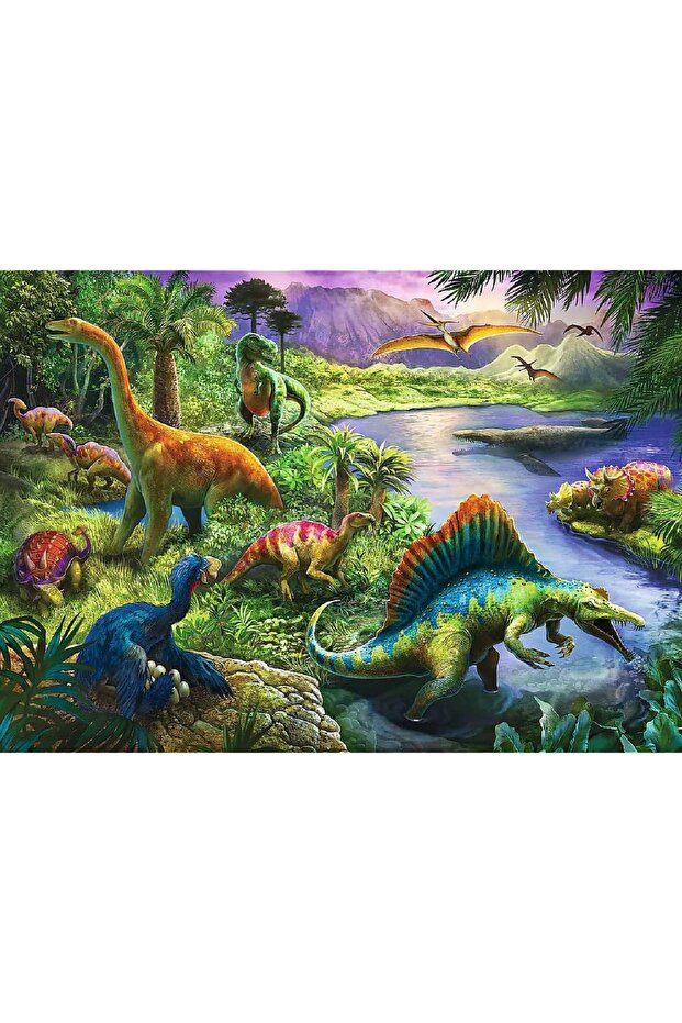 Dinosaur Puzzle 200 Parça - 1