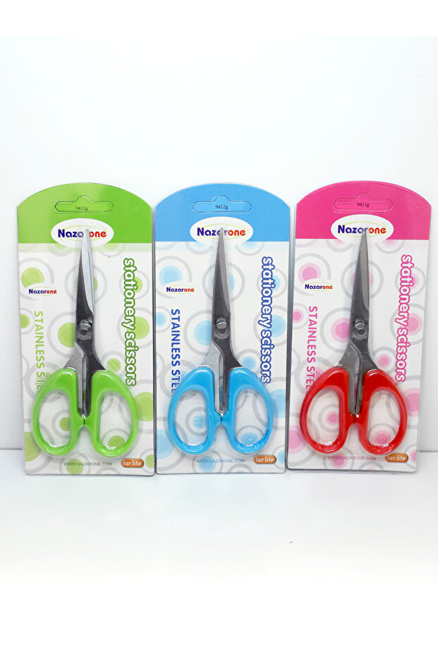 مقص حاد صغير باللون الأخضر - 6