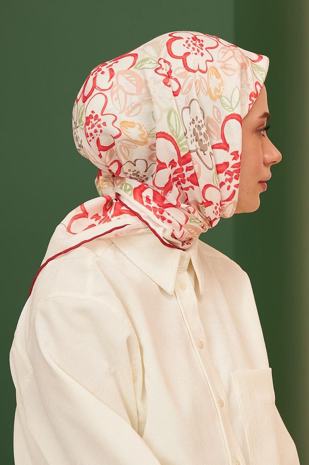 Ipekhan Pastel Pamuk Eşarp Modelleri I Mizel Eşarp 1104-11 - 3