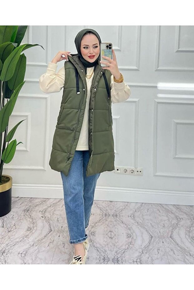 KADIN KAPİTONE YELEK - 1