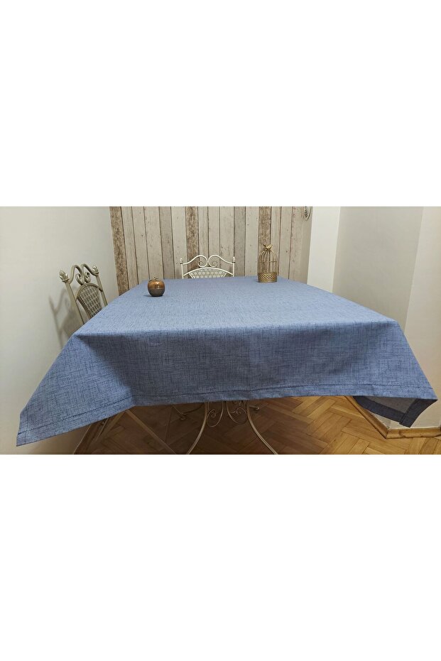 قماش مستطيل، داك (دافع للسوائل، مقاوم للبقع)، مفرش طاولة الطعام - 5