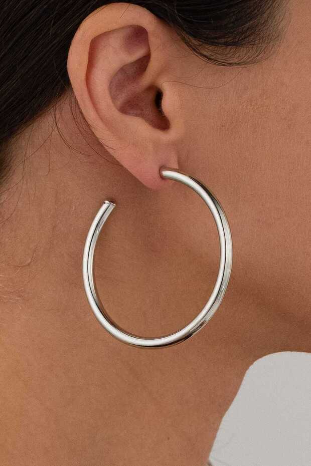 Large Hoop Earrings - 2