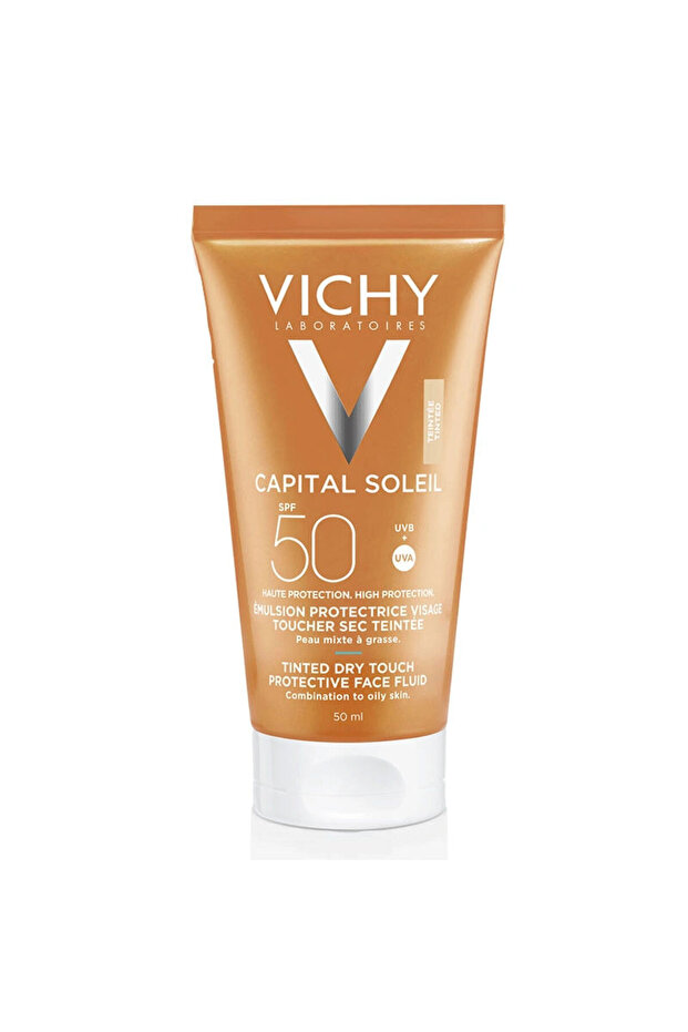 Capital Soleil SPF50+ Sun Protection BB Emulsion 50 ml - Tinted for Combination and Oily Skin