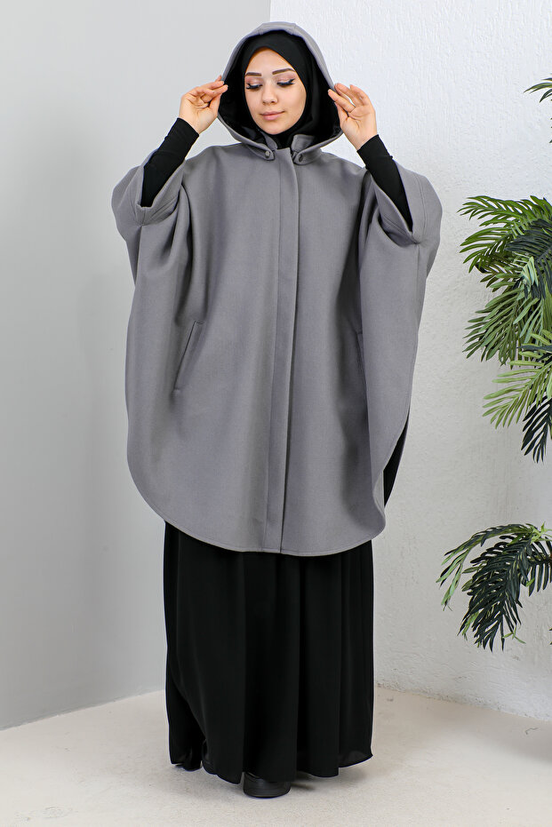 KAPİŞONLU PANÇO - 7