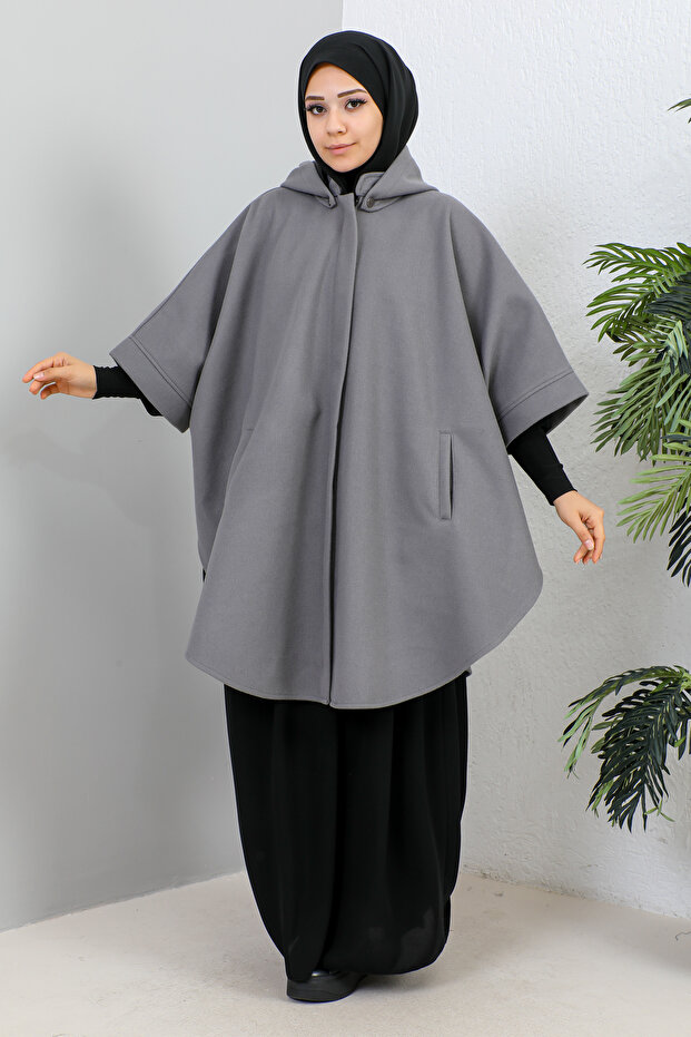 KAPİŞONLU PANÇO - 4