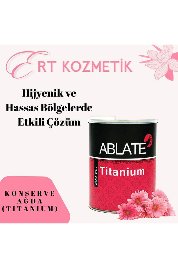 Titanium Konserve Ağda 800 ml. - 1