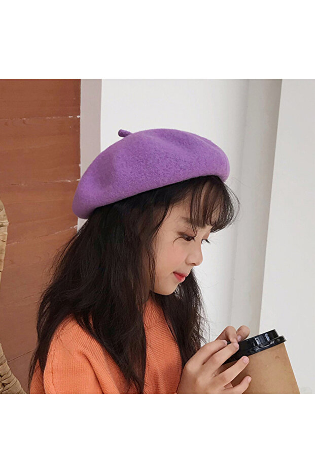 Children's Organic Painter Beanie