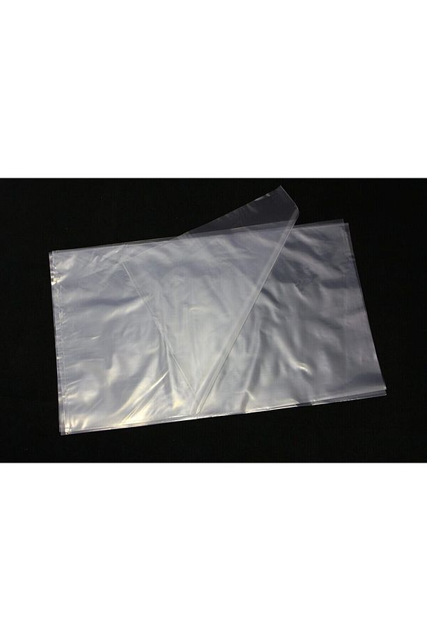 50 Adet 25x40 Büyük Boy Ultra Kalın Bakliyat Poşeti Şeffaf Şeker Bakkaliye Torbası - 5