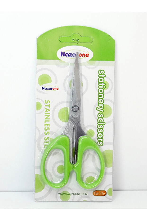 مقص حاد صغير باللون الأخضر - 1