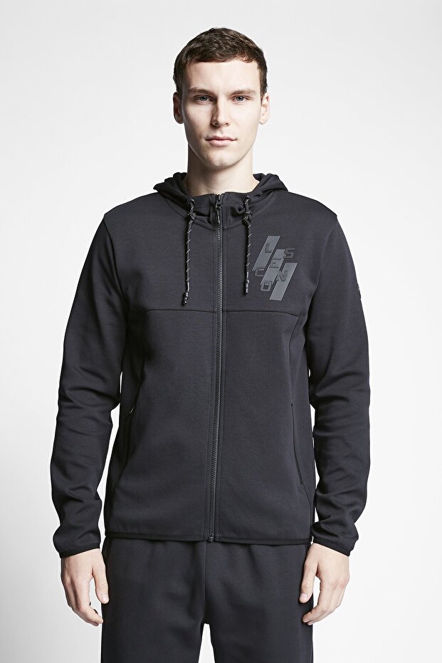 23b-1104 Fermuarlı Kapşonlu Üst - 1