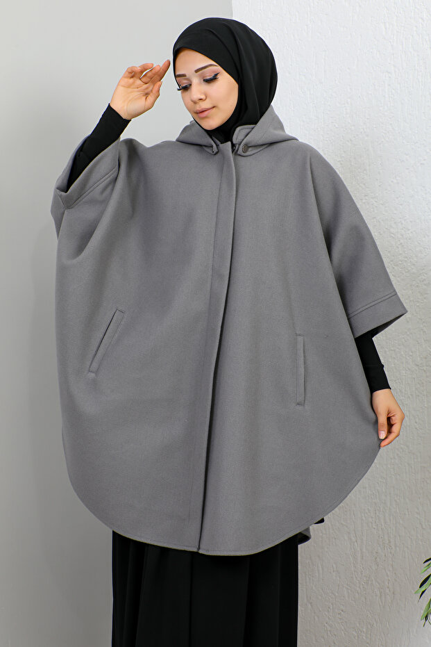 KAPİŞONLU PANÇO - 5