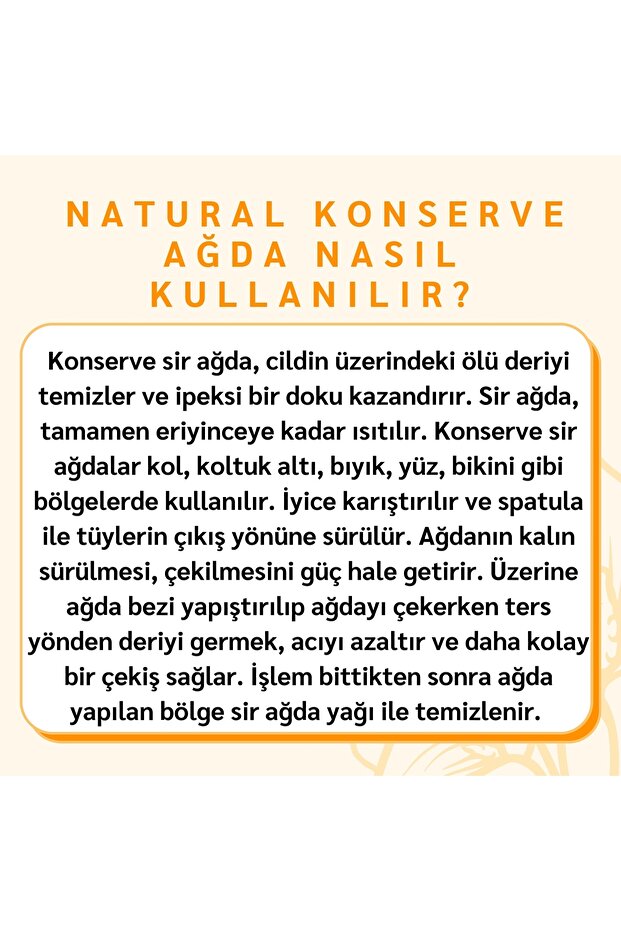 Natural Konserve Ağda 800 ml. - 2