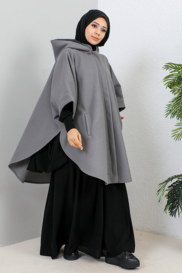 KAPİŞONLU PANÇO - 3