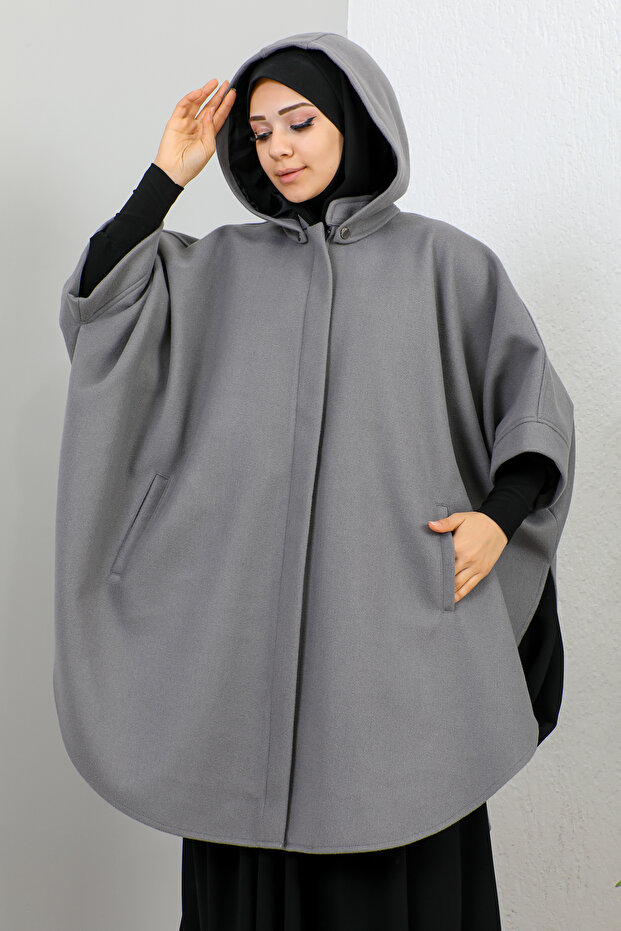 KAPİŞONLU PANÇO - 8